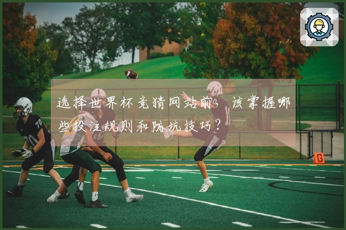 选择世界杯竞猜网站前，该掌握哪些投注规则和防坑技巧？